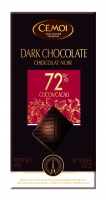 Горький шоколад Cemoi 72% какао