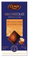 Молочный шоколад Cemoi с кусочками пряного хрустящего печенья "Спекулос"